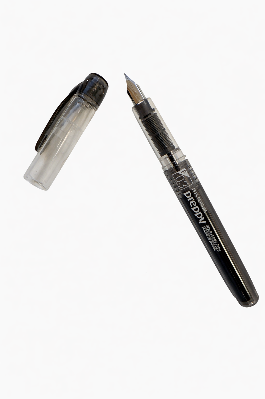 Platinum Preppy Fountain Pen 0.3mm (Black)