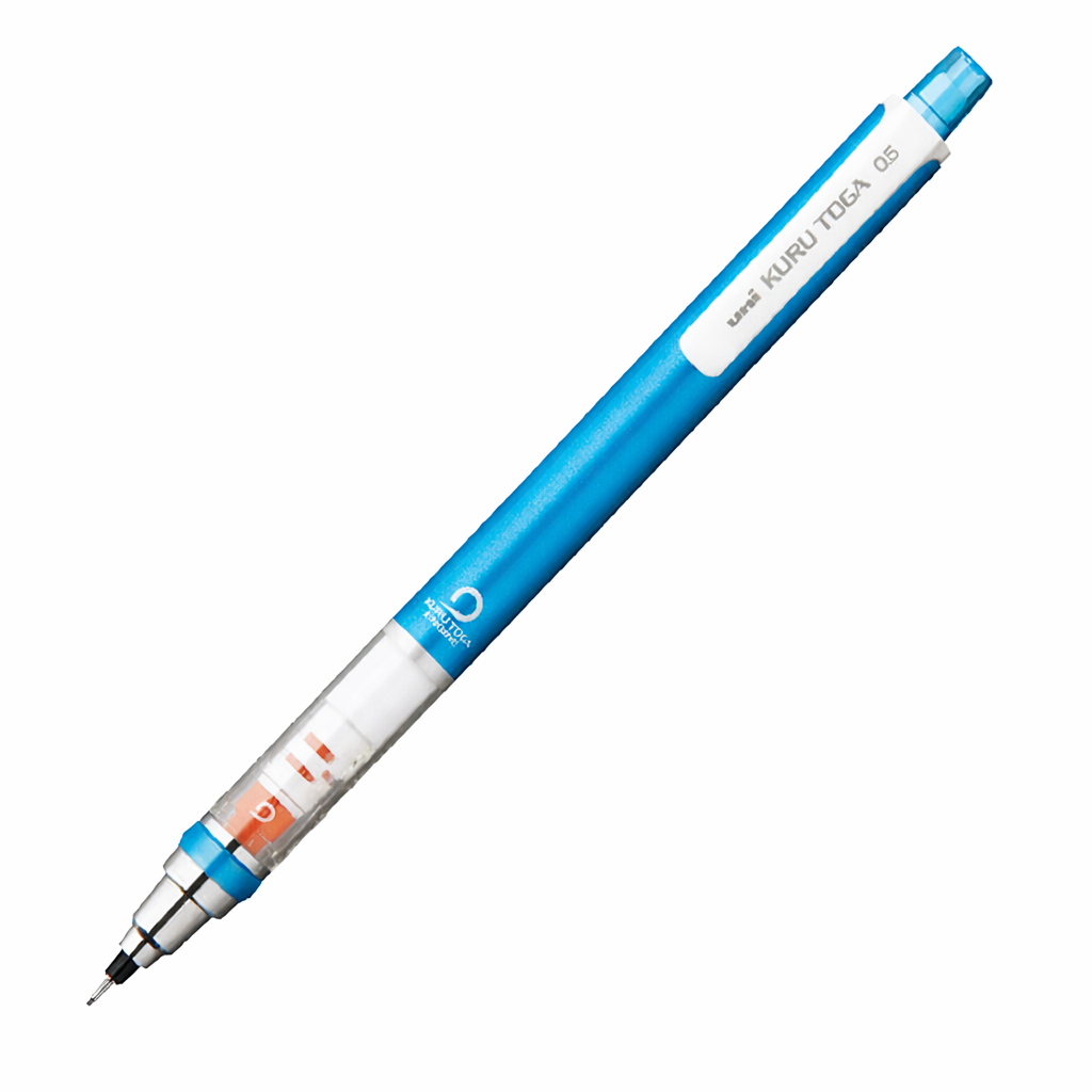 Self Sharpening UNI Kuru Toga Mechanical Pencil - 0.5mm (Blue)
