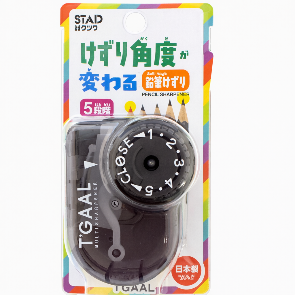 STAD T'GAAL Angle Adjustable Pencil sharpener - Black