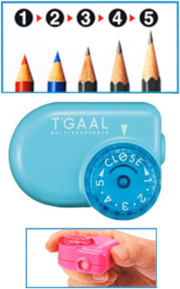 STAD T'GAAL Angle Adjustable Pencil sharpener - Black