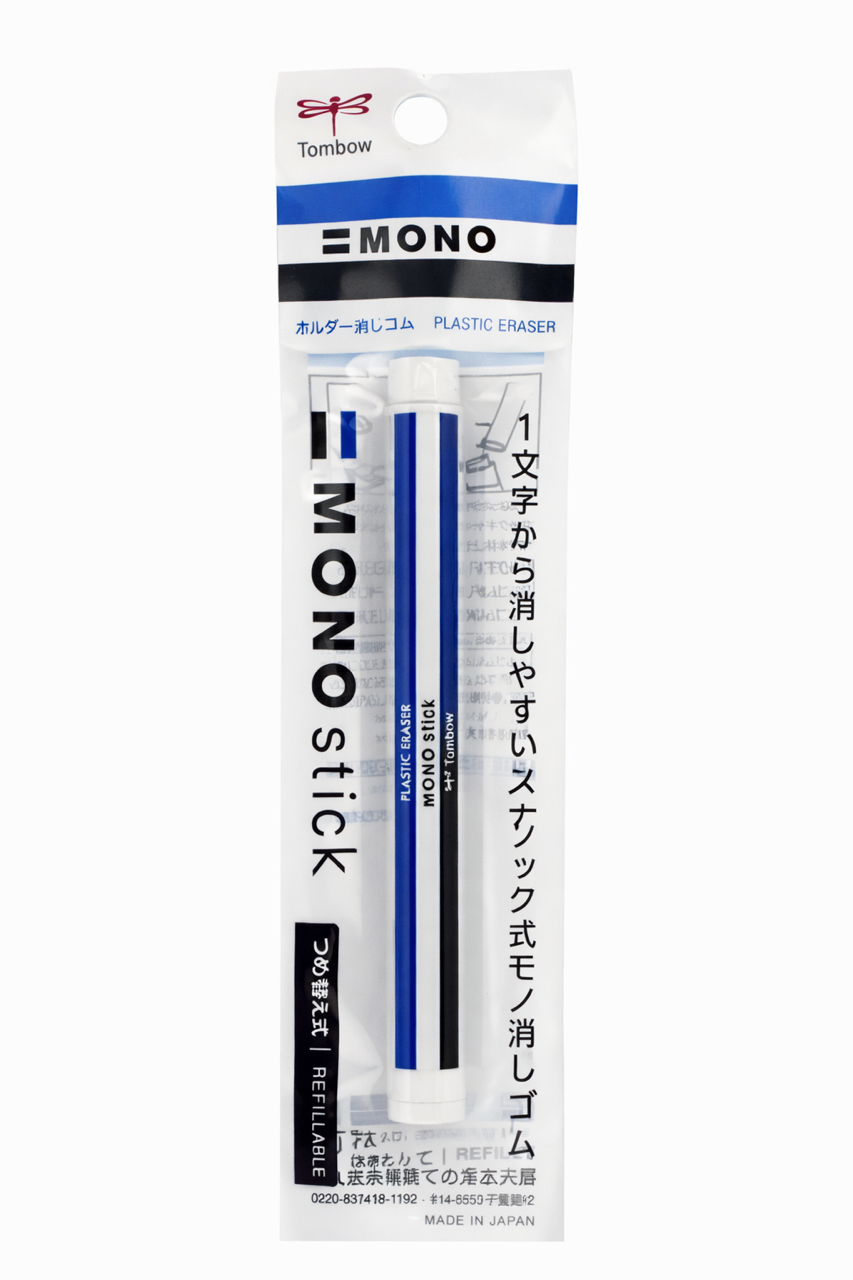 Tombow Eraser Holder-eraser Stick - Monocolour